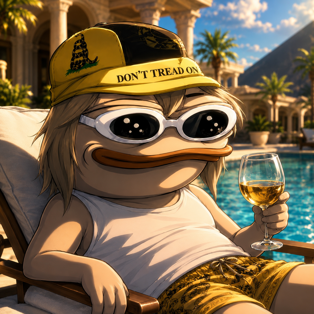 PEPALON at the pool