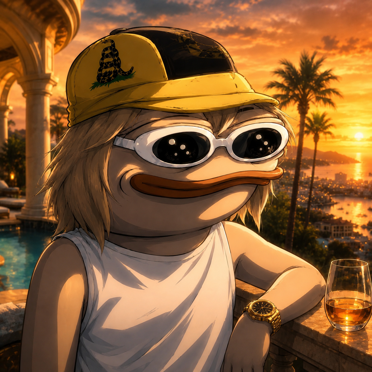 PEPALON at sunset